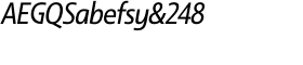 Dulcian Condensed Italic Font Free